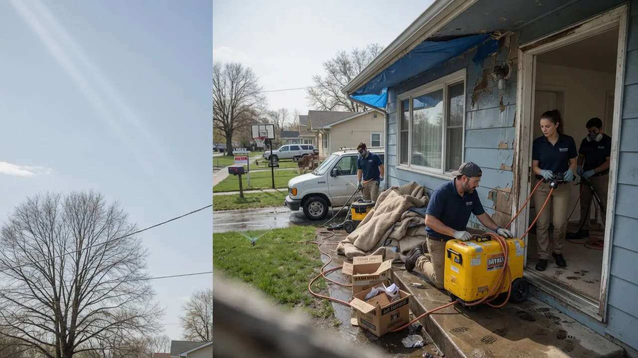 Basement Flood Cleanup in Maysville, MO near me